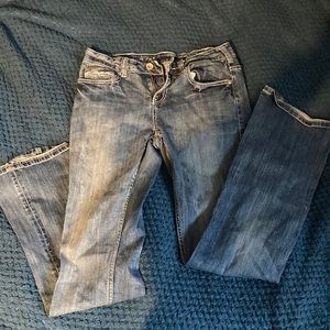 Cowgirl tough jeans, barley used! W:27  L:35